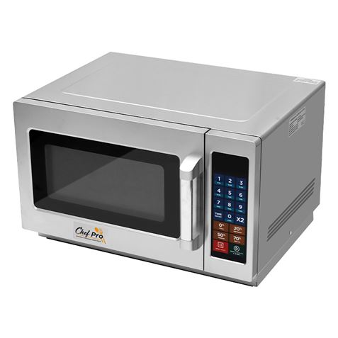 MICROONDAS PROFESIONAL 1000W 34 LITROS ACERO INOX CHEF PRO - Imagen 2