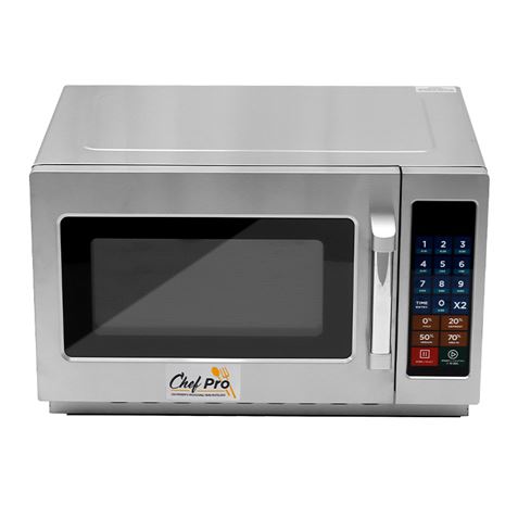 MICROONDAS PROFESIONAL 1000W 34 LITROS ACERO INOX CHEF PRO - Imagen 3