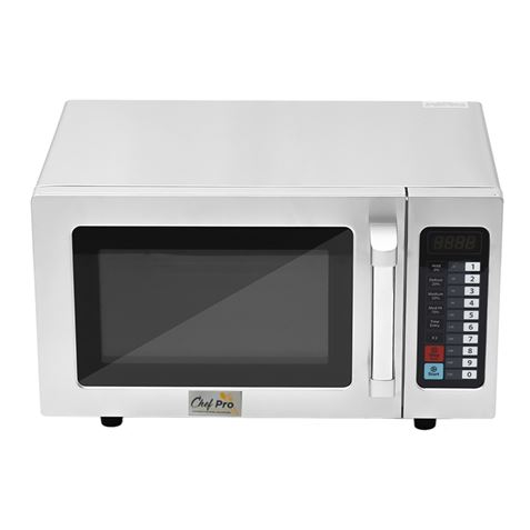 MICROONDAS PROFESIONAL 1000W 25 LITROS ACERO INOX CHEF PRO - Imagen 2