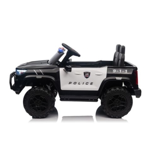 COCHE INFANTIL A BATERIA CON CONTROL REMOTO COCHE PATRULLA