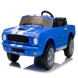 COCHE INFANTIL A BATERIA CON CONTROL REMOTO FORD MUSTANG SHELBY GT350 AZUL