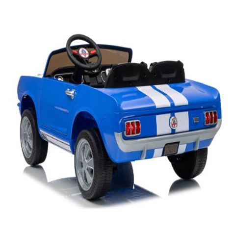 COCHE INFANTIL A BATERIA CON CONTROL REMOTO FORD MUSTANG SHELBY GT350 AZUL - Imagen 3