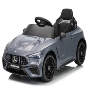 COCHE INFANTIL A BATERIA CON CONTROL REMOTO MERCEDES BENZ CLE53 AMG GRIS