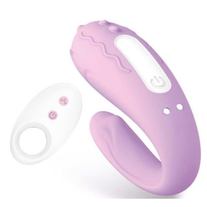 VIBRADOR PARA PAREJAS CON DOBLE MOTOR Y CONTROL REMOTO BRIGHTMAUVE INTOYOU
