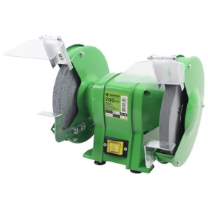 REACONDICIONADA ESMERILADORA DE BANCO 200MM 350W SAURIUM.