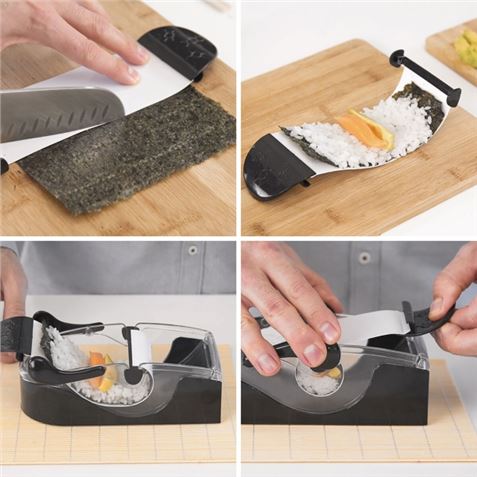MAQUINA PARA ENROLLAR SUSHI 22X8X10CM INNOVAGOODS - Imagen 3