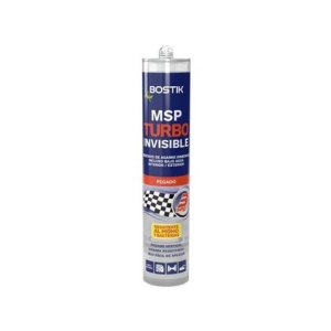 ADHESIVO DE AGARRE INMEDIATO MSP TURBO TRANSPARENTE 290ML INVISIBLE BOSTIK