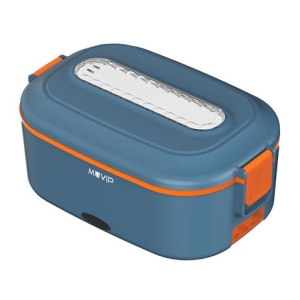 FIAMBRERA ELÉCTRICA PORTÁTIL HEATBOX 1,5L DOBLE VOLTAJE 60W INOX MUVIP