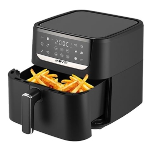 FREIDORA AIRE CALIENTE AIRCOOK 6 LITROS 1500W PANTALLA TACTIL MUVIP