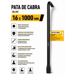 PATA DE CABRA 18X1000MM BLIM