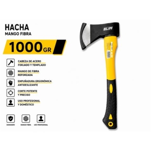 HACHA 1000GR MANGO FIBRA BLIM