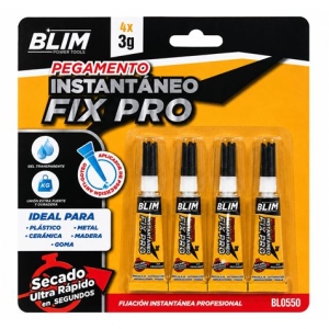 PEGAMENTO INSTANTÁNEO 4X3GR BLIM FIX PRO