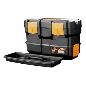 REACONDICIONADA CAJA DE HERRAMIENTAS DOBLE 350X170X230MM ARTPLAST