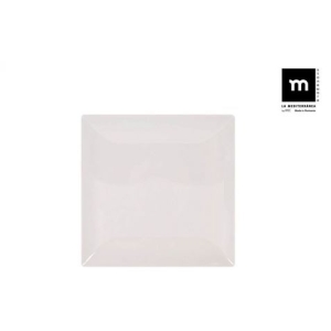 PLATO LLANO IVORY BRILLO 26.5CM ELITE LA MEDITERRANEA
