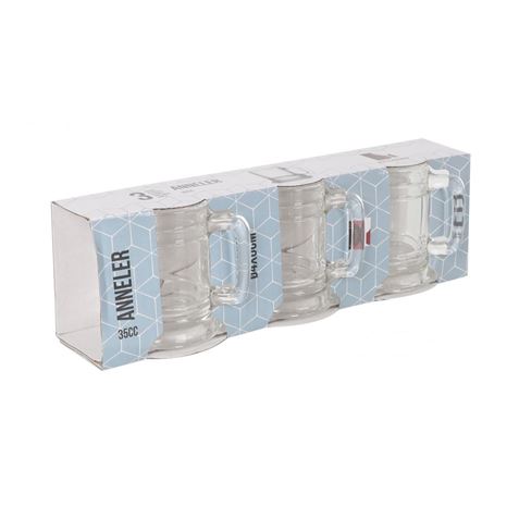 SET 3 JARRITAS CON ASA 35CC ANNELER ARCOGLASS - Imagen 2