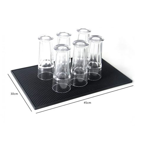 TAPETE ESCURRIDOR DE GOMA 45X30 PARA HOSTELERIA MY BAR - Imagen 3