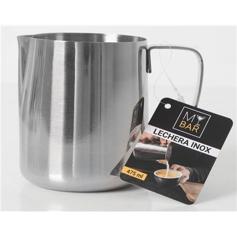 LECHERA PARA HOSTELERIA ACERO INOX 475ML QUTTIN