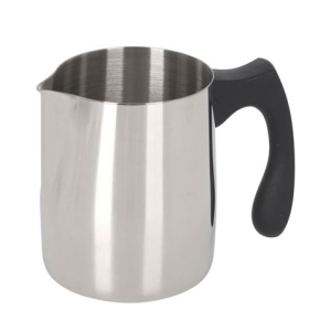 LECHERA PARA HOSTELERIA ACERO INOX MANGO GOMA 600ML QUTTIN
