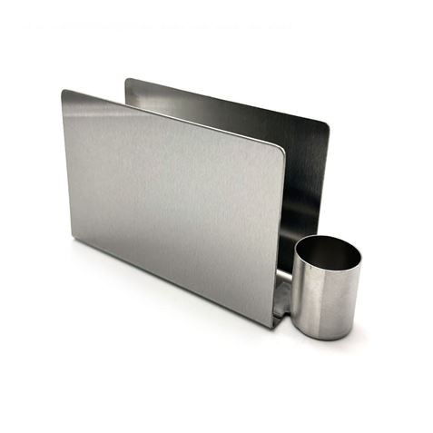 SERVILLETERO HOSTELERIA INOX CON PALILLERO MY BAR