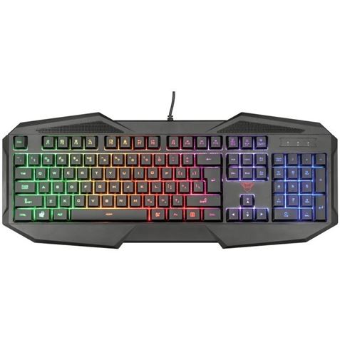 PACK TRUST GAMING GXT 1180RW | TECLADO + RATON + AURICULARES + ALFOMBRILLA - Imagen 2