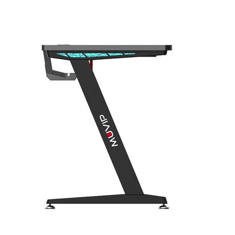 MESA GAMING PRO300 FIBRA CARBONO LUZ RGB MUVIP - Imagen 3