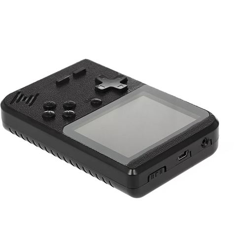 CONSOLA CLÁSICA PORTATIL 400 JUEGOS NEGRO - Imagen 2
