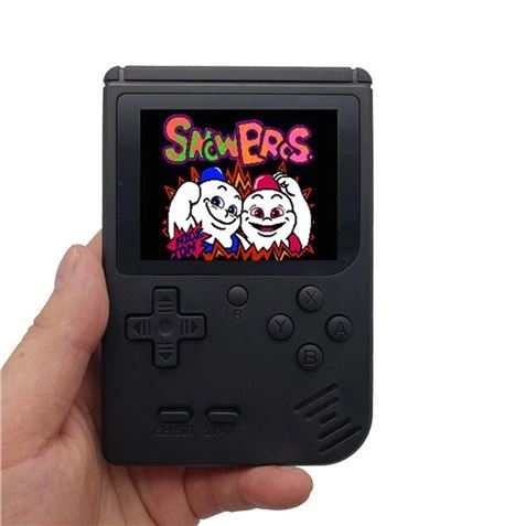 CONSOLA CLÁSICA PORTATIL 400 JUEGOS NEGRO - Imagen 3