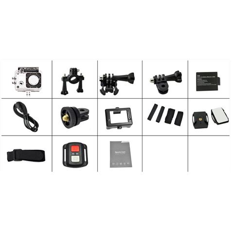 CAMARA DEPORTIVA 4K | SONY 20MPX | LCD 2" | CONTROL REMOTO | CAMVIEW - Imagen 5