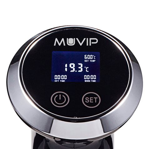SOUS VIDE 1500W INOX LCD MUVIP - Imagen 2