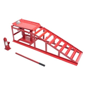 RAMPA ELEVADORA HIDRÁULICA COCHE 2 TONELADAS MADER