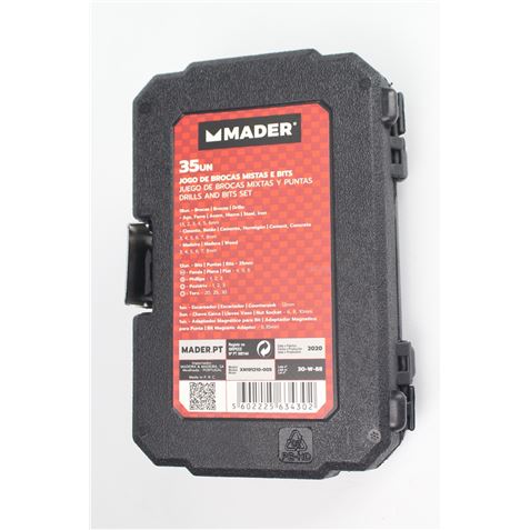JUEGO BROCAS MIXTAS Y PUNTAS MADER - Imagen 3