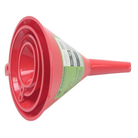 JUEGO 4 PCS EMBUDOS PLASTICO SAURIUM - Imagen 2