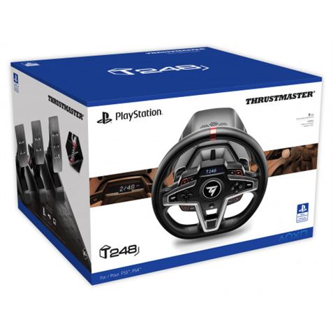 VOLANTE + PEDALES THRUSTMASTER T248 PS5/PS4/PC - Imagen 4