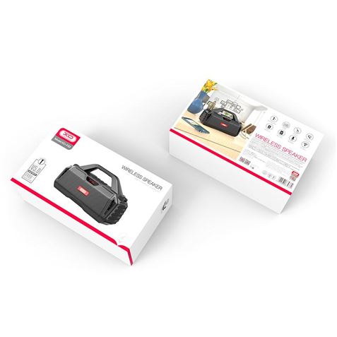 ALTAVOZ BLUETOOTH F32 PORTATIL 10W + MICROFONO NEGRO XO - Imagen 5