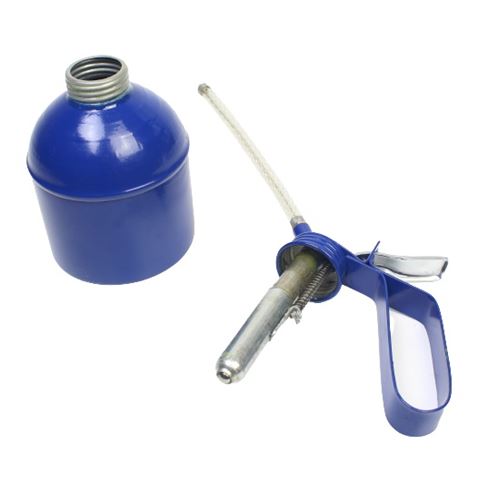 ACEITERA DE ACERO 500CC PARA TALLER SAURIUM - Imagen 2