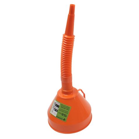 EMBUDO PLASTICO FLEXIBLE, 158mm. SAURIUM - Imagen 2