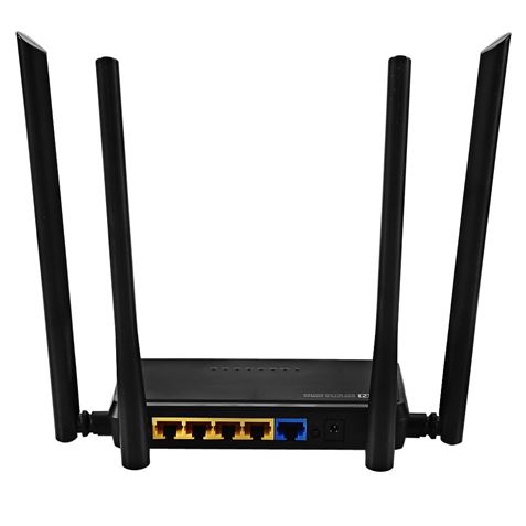 ROUTER WIFI 300MBPS LANX4 ANTENASX4 RT-300-N4D TALIUS - Imagen 2