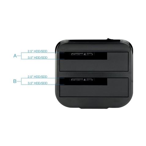 DOCKING STATION PARA DISCOS DUROS TOOQ - Imagen 3