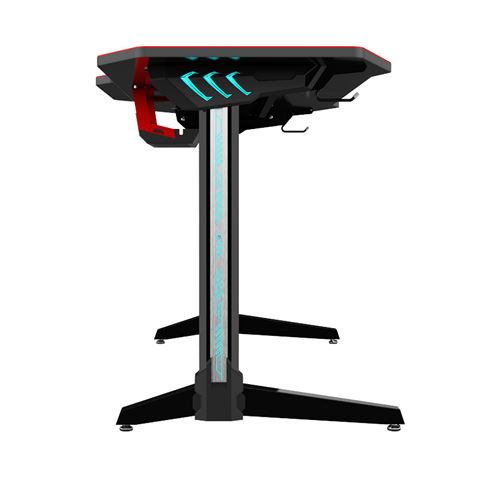 MESA GAMING PRO1100 XL FIBRA CARBONO + LATERAL ALUMINIO | LUZ RGB | MUVIP - Imagen 3