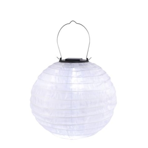 FAROL SOLAR LED REDONDO EXTERIOR BLANCO 3000K