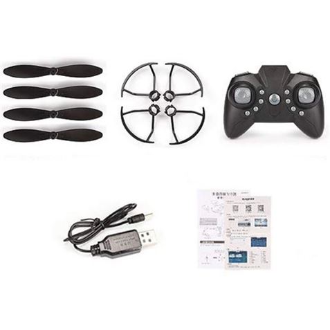 MINI DRONE F606 NEGRO - Imagen 3
