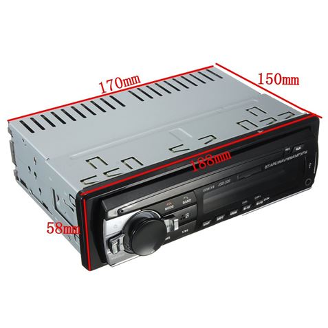 RADIO FM MP3 BLUETOOTH USB 60W COCHE - Imagen 5