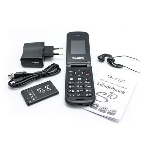 TELEFONO S10 DUAL SIM SENIOR PHONE BLANCO BIWOND - Imagen 4
