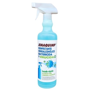 SOLUCION HIDROALCOHOLICA 750CL 70% HIGIENIZACIÓN EN SECO CON PULVERIZADOR