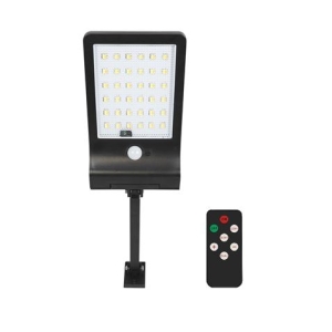 FAROLA LED SOLAR 3000K/4000K/6500K 350LM + SENSOR + MANDO ELBAT